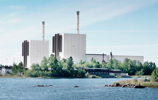 Kärnkraftverket i Forsmark. Kärnkraftverket i Forsmark.